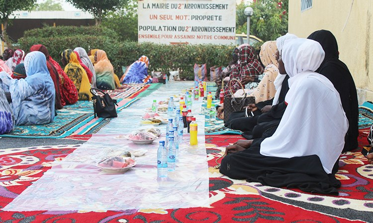 Iftar collectif dans le 2e arrondissement de N’Djamena