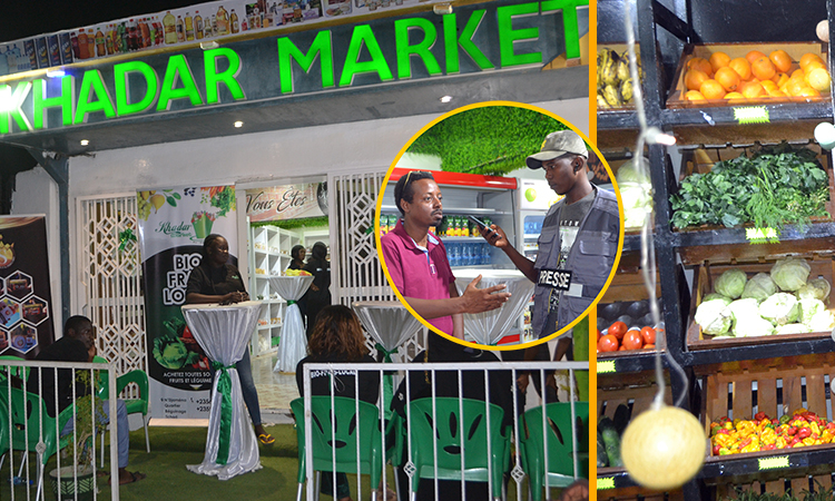 Khader Market, une entreprise bio de fruits et légumes est ouvert