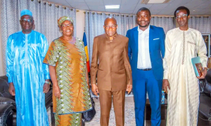 Tchad : Mme. Natoungueu Joséphine reçue par le Médiateur de la République