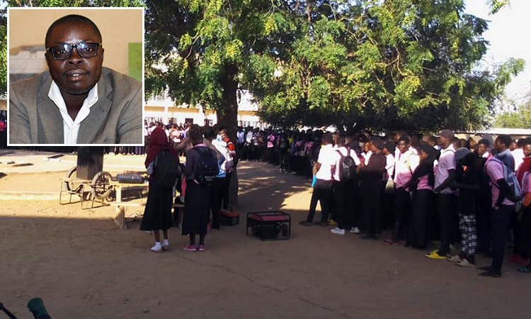 Retour en classe au lycée de Walia