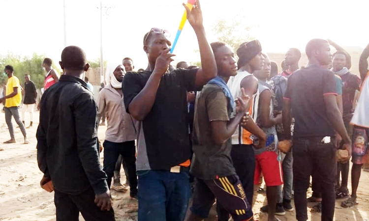 Manifestations contre la France et le CMT