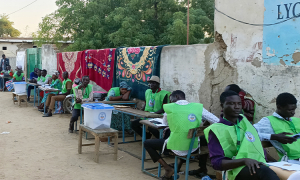 Référendum : Jour de vote, faible affluence des électeurs à N’Djamena