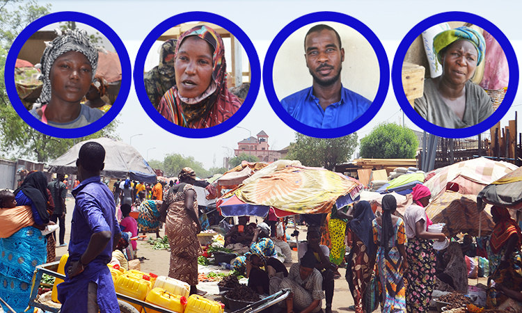 Difficile d’être vendeur au marché de Dembé