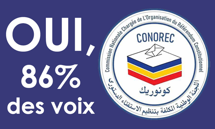 Le &quot;Oui&quot; remporte de loin le référendum avec 86% des voix