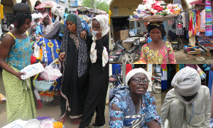 Préparatifs fête du ramadan: ambiance au marché à mil