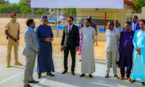 N'Djaména : le Ministre de la Jeunesse et des Sports visite l'INJS