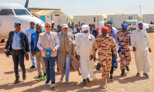 Mission humanitaire : Le HCR et le gouvernement dans l'Est du pays