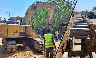 Aménagement des canaux dans le 7e et 8e arrondissement de N'Djamena