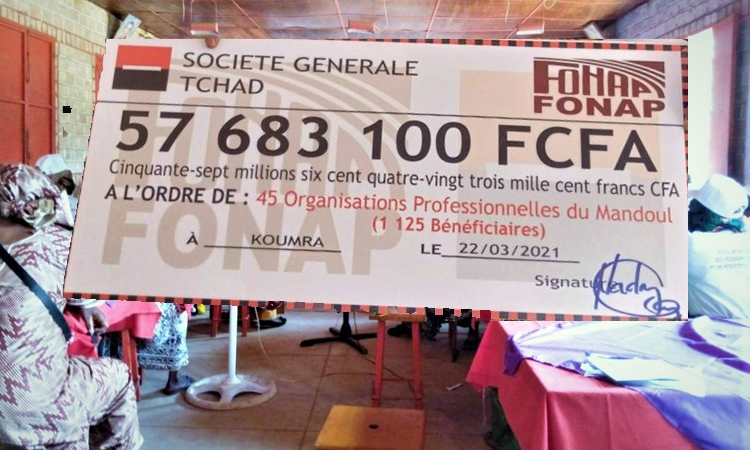 Mandoul : 1125 bénéficiaires d’un chèque de FONAP inquiets