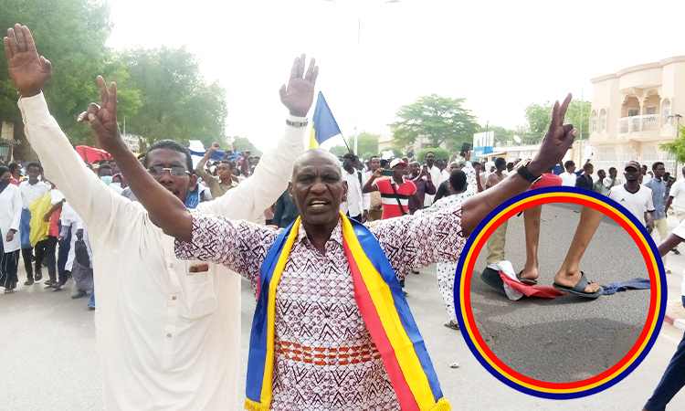 Marche Wakit Tama, ambiance de colère contre la France