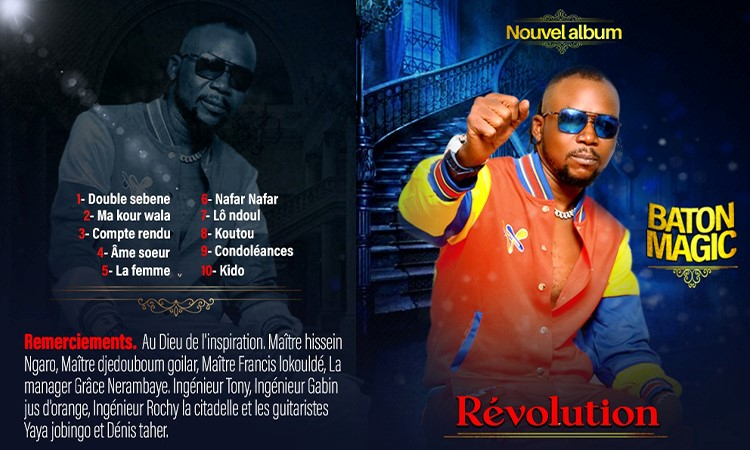 Bâton Magique annonce la sortie de son album « RÉVOLUTION »