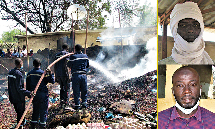 Incendie du marché Faya : dégâts matériels et humains