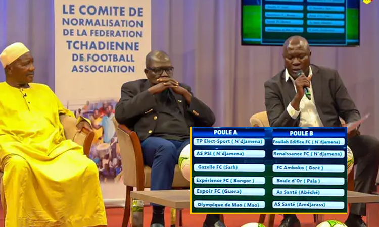 Le calendrier du championnat national de foot est connu